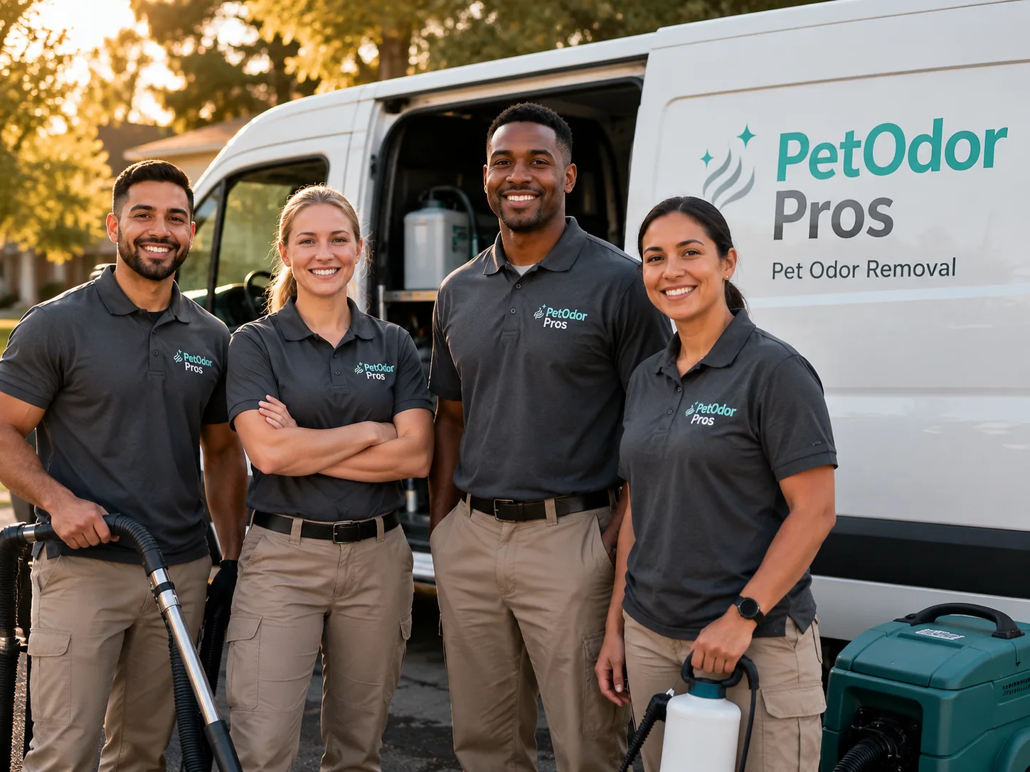 Pet Odor Removal team serving Thompson, ND